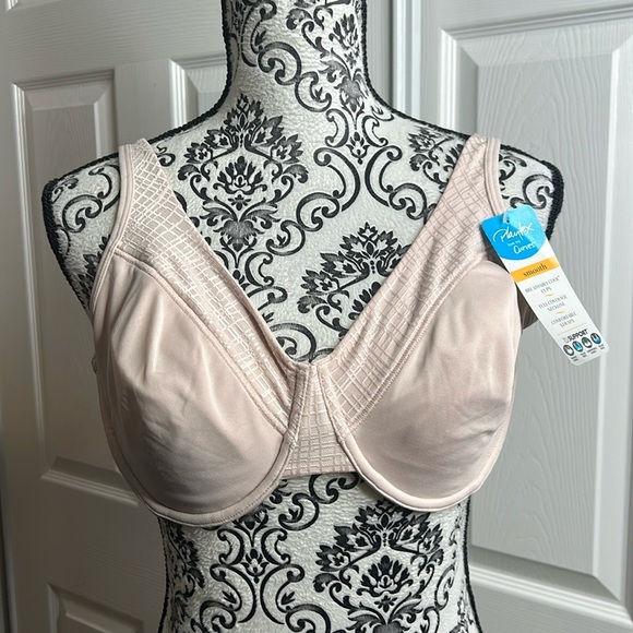 Playtex Sandshell Smooth Bra 38D Full Coverage Neckline Comfortable Straps NEW - Picture 1 of 6